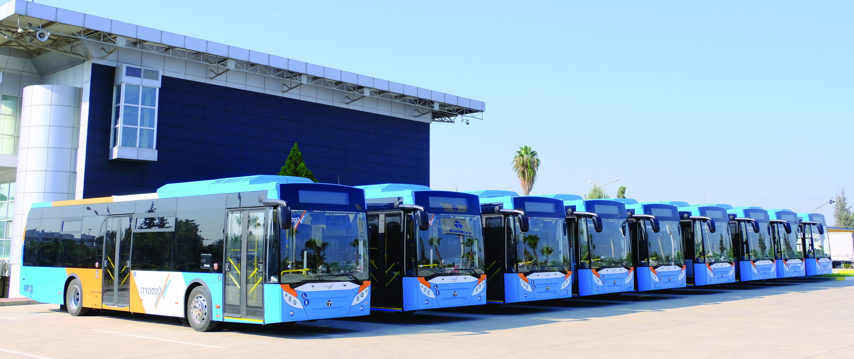 TEMSA'S ENVIRONMENTALLY FRIENDLY BUSES INCREASE IN NUMBER ON ISRAEL’S ROADS
