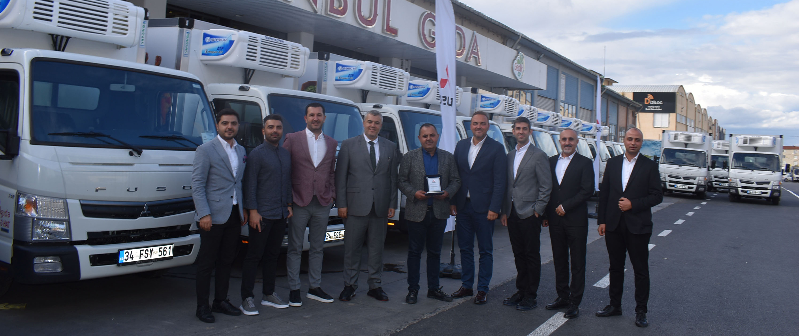 TEMSA’dan İstanbul Gıda’ya 38 adet Fuso Canter